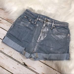 MOSSIMO Mom Jeans High Waisted Shorts Size 0